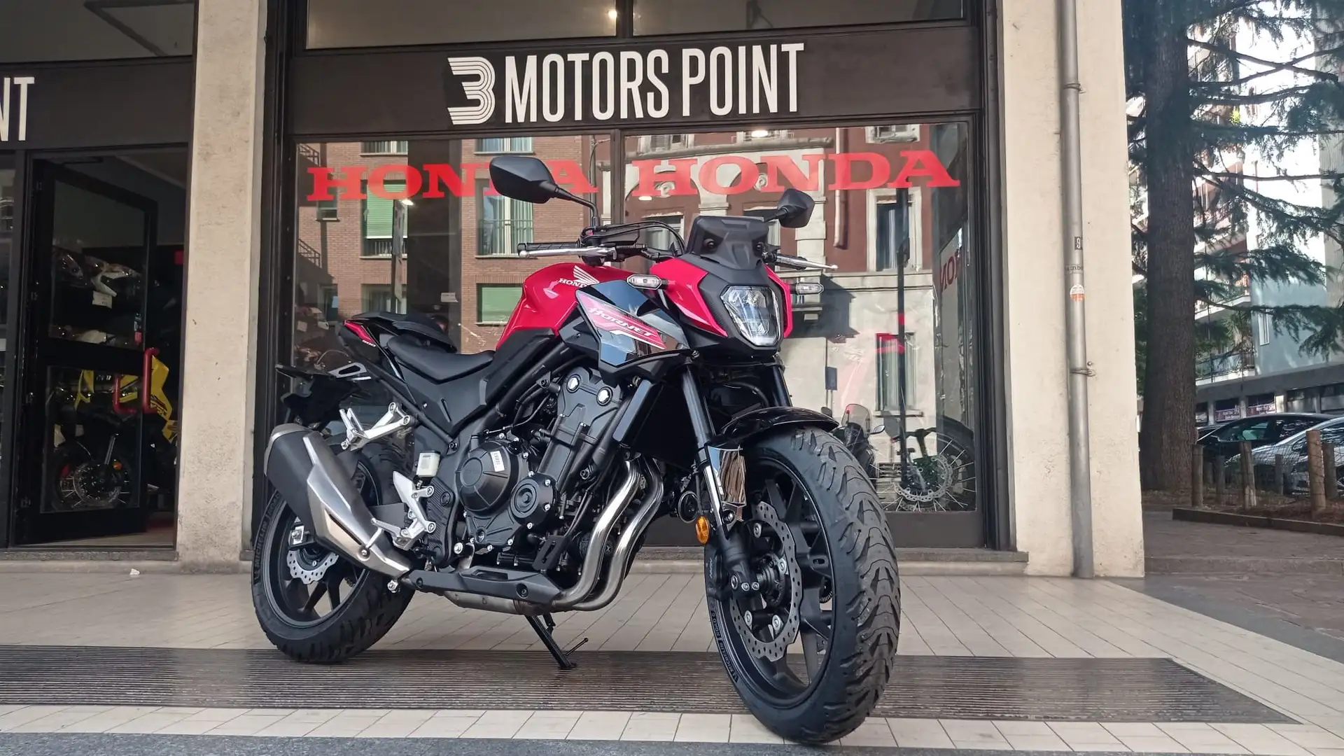 Honda CB 500 HORNET Rosso - 1