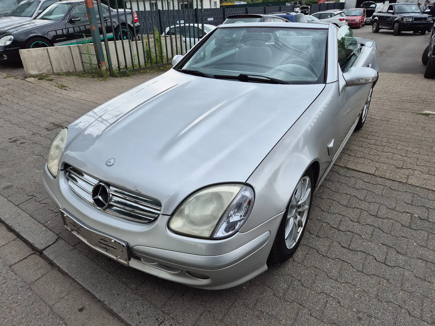 Mercedes-Benz SLK 200 Kompressor Leder Automatik Tüv Neu Grau - 1