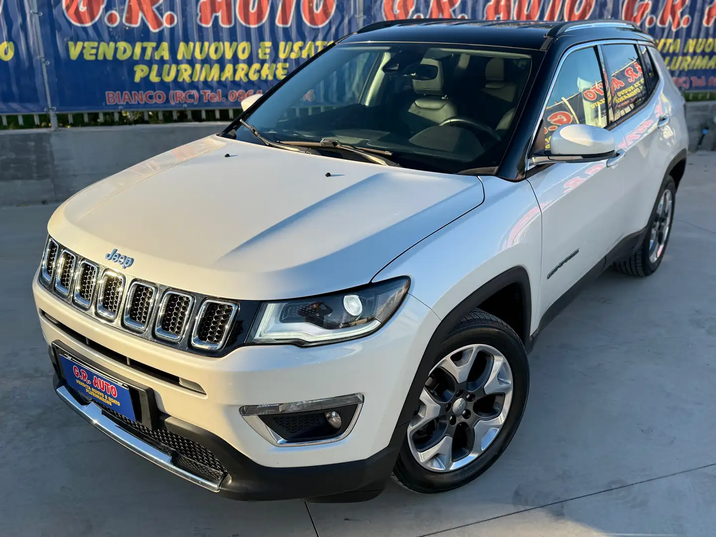 Jeep Compass Compass 1.6 mjt Limited 120cv BICOLOR GARANZIA Bianco - 1
