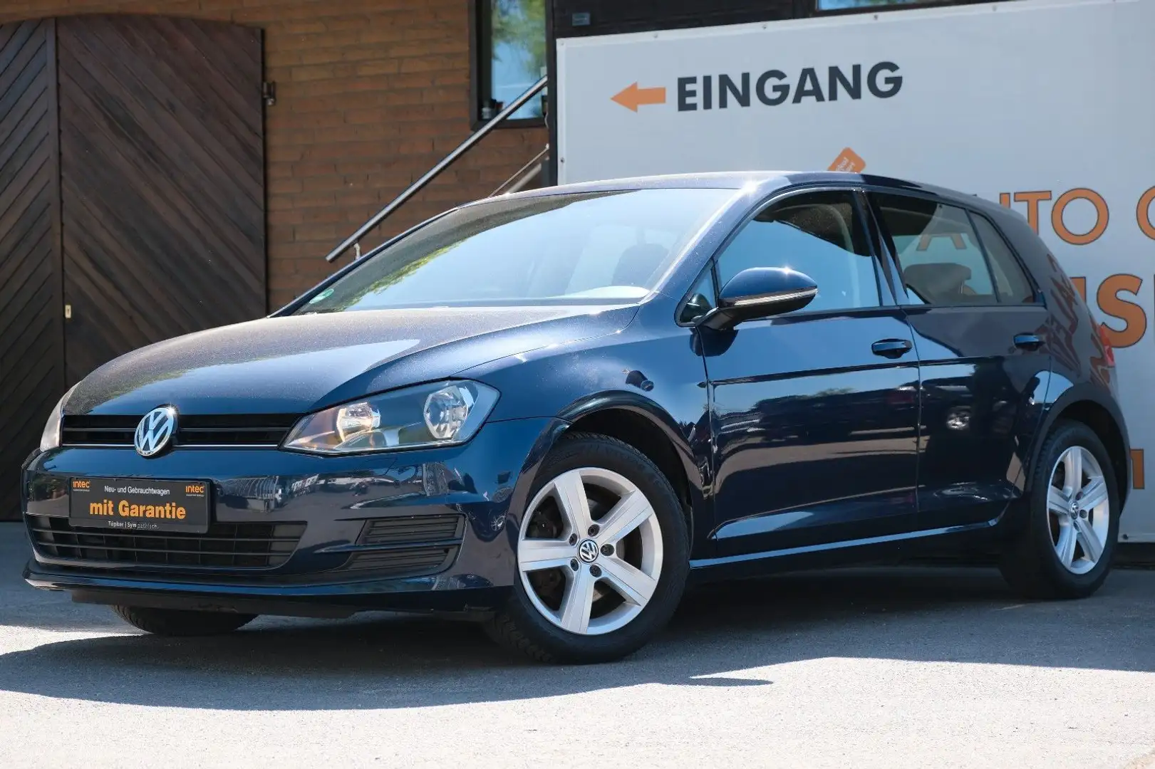 Volkswagen Golf VII Lim. 1.4 TSI BMT NAVI ALU SHZ TÜV 07/26 Bleu - 1