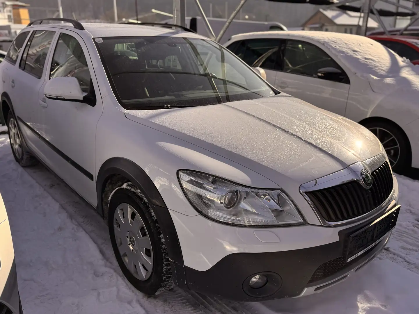 Skoda Octavia Scout 4X4 Pickerl - 12/2026 Weiß - 1