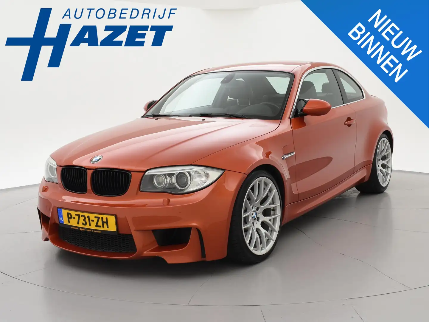 BMW 1-serie Coupé 3.0i M 1M 340 PK *VALENCIA ORANGE* 3 Oranje - 1