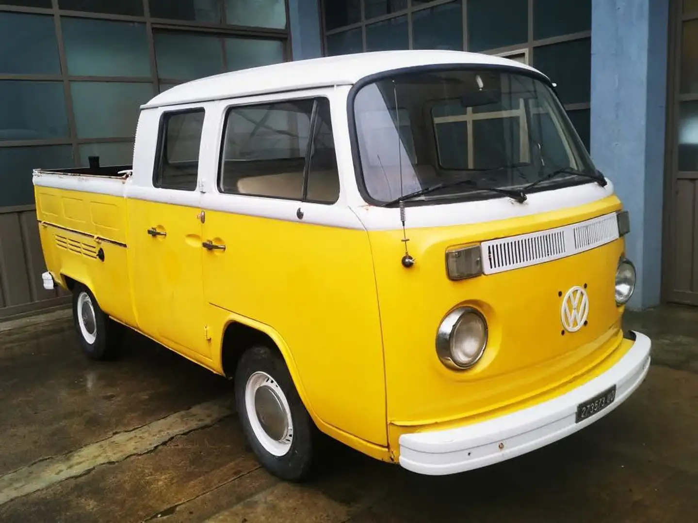 Volkswagen T2 1.6 doka doppia cabina Giallo - 1