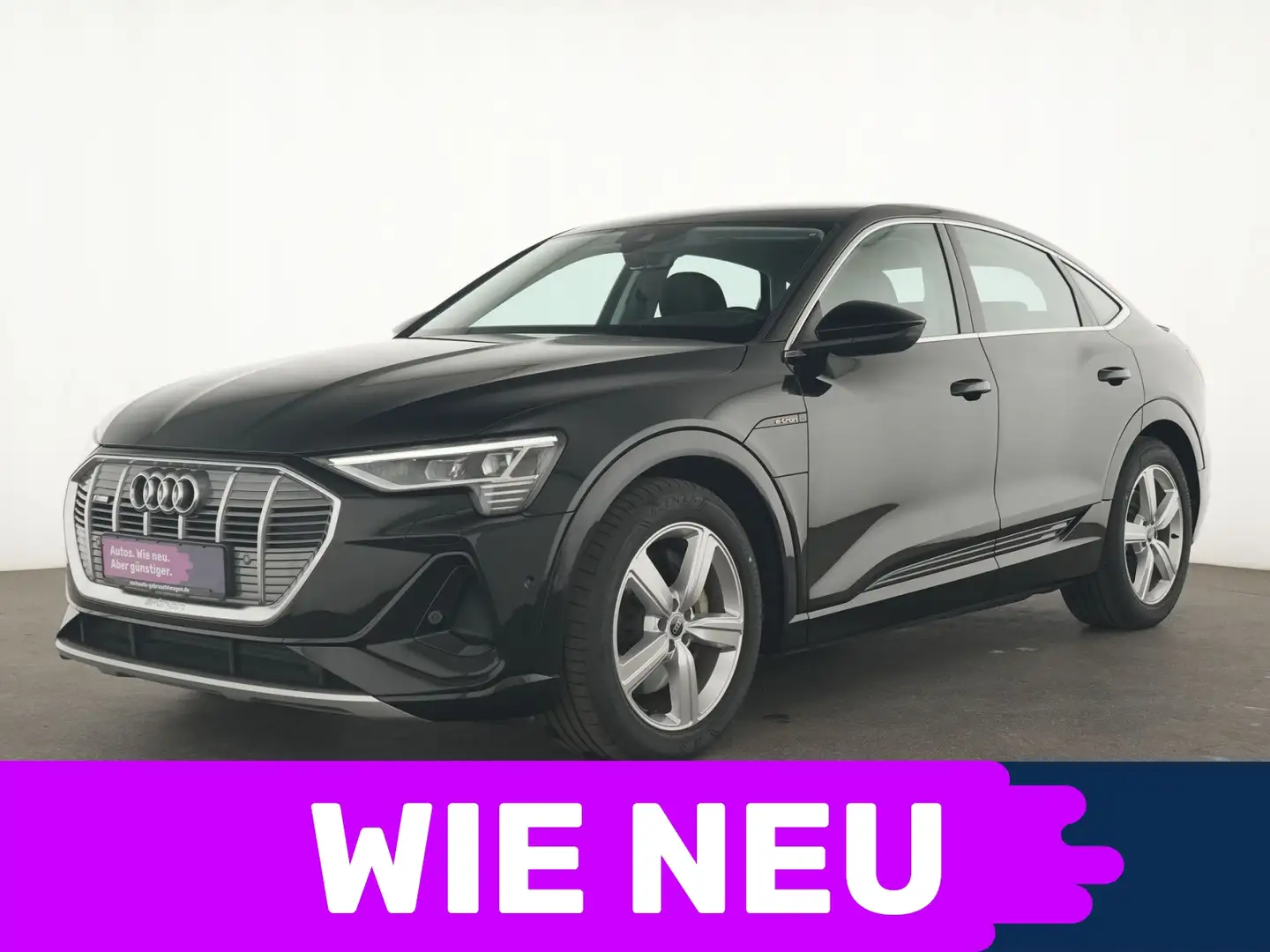 Audi e-tron Sportback S-Line ACC|Assistenz-Paket Tour Чорний - 1