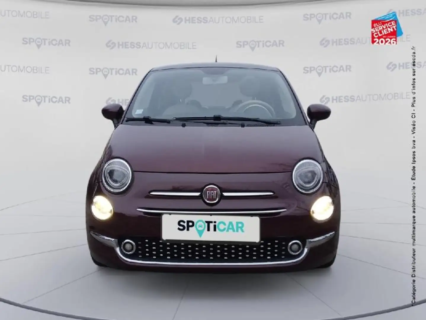 Fiat 500L 1.2 8v 69ch Lounge Rouge - 2