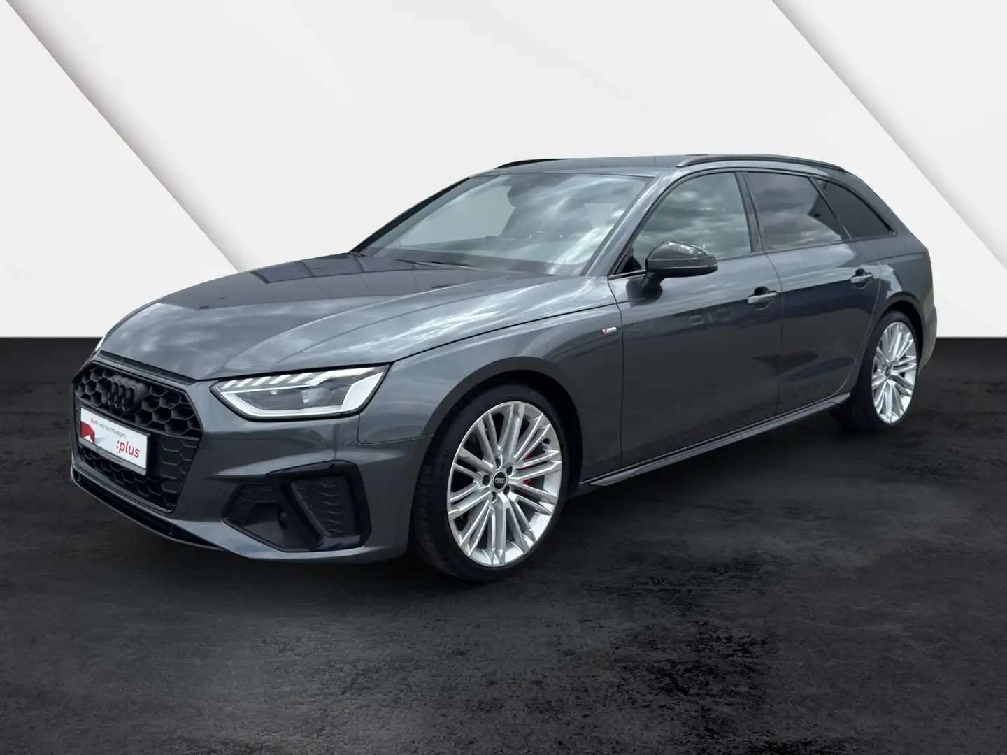 Audi A4 Avant 40 TDI S line competition plus Black Navi Gris - 2