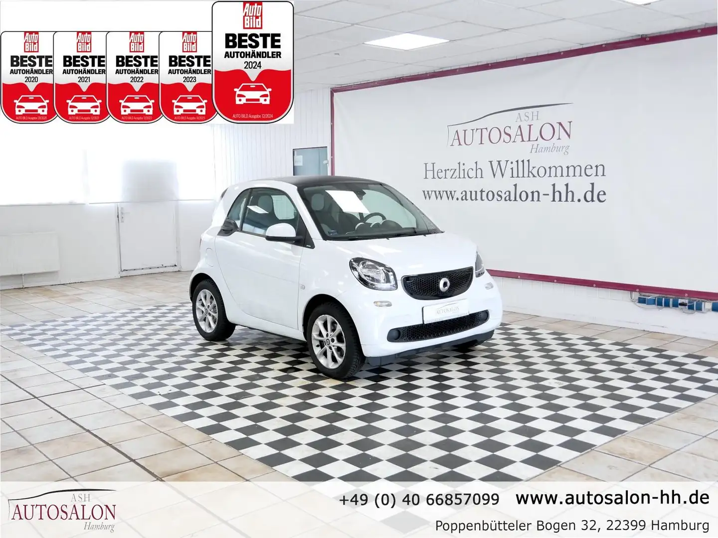 smart forTwo Passion*3Vorb*Servicegep*PDC H*Sitzheizung*MFL* Schwarz - 1