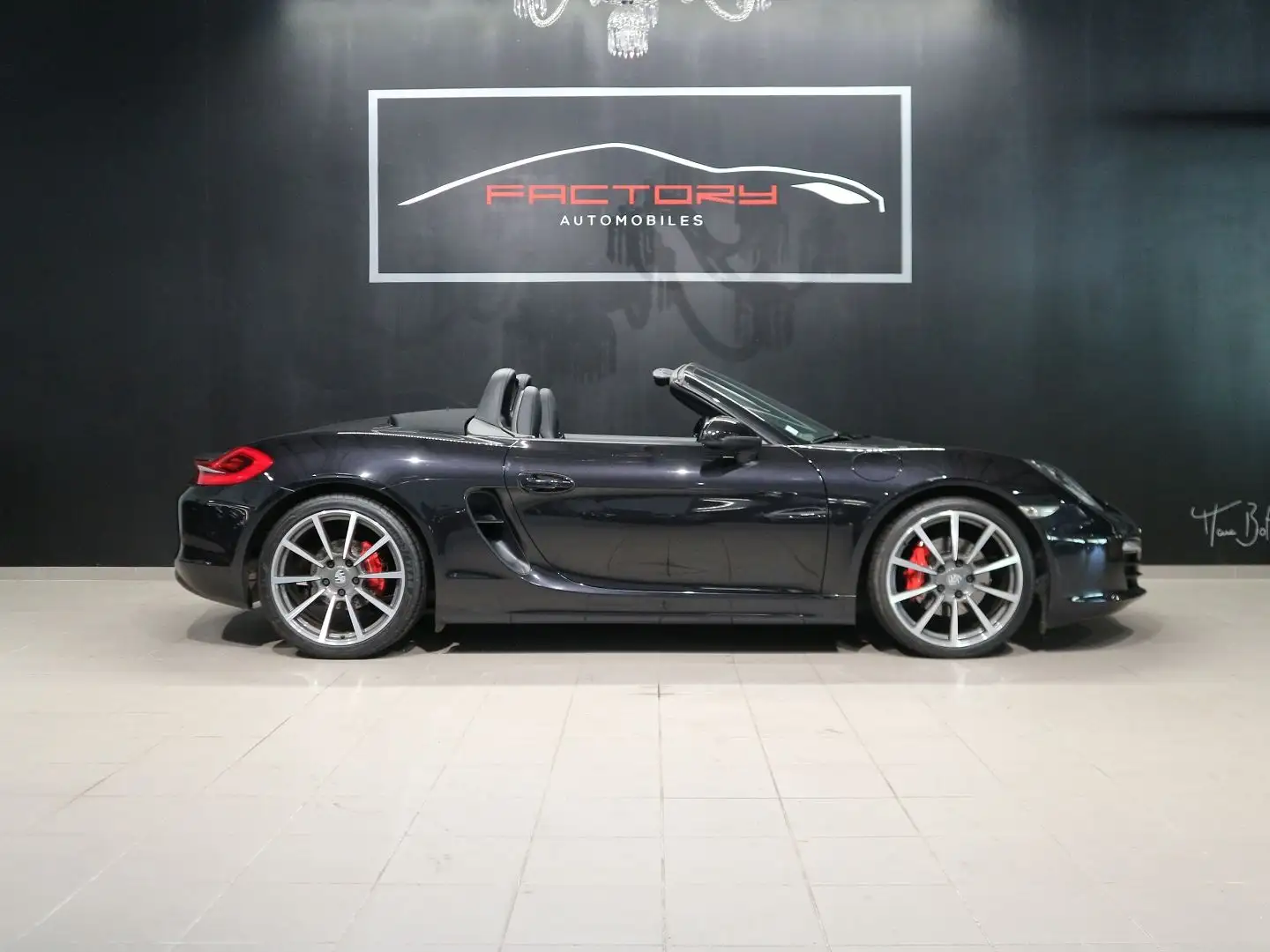 Porsche Boxster 3.4 315CH S PDK Zwart - 2