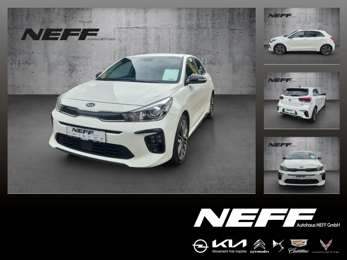 Kia Rio 1.0 T-GDI GT Line GT Line Bianco - 1