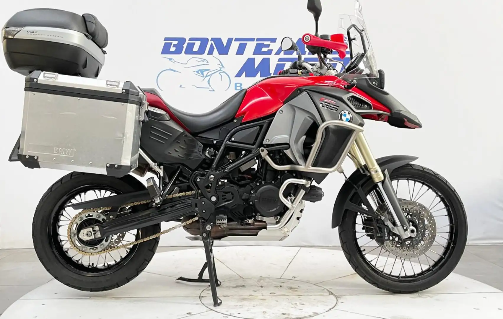 BMW F 800 GS Adventure 2014 ADV + VALIGIE Rouge - 1