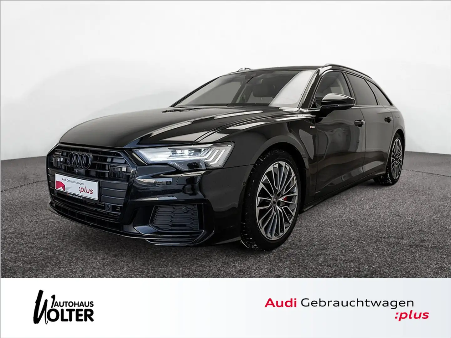 Audi A6 Avant 55 TFSIe quattro sport AHK HD-MATRIX Schwarz - 1