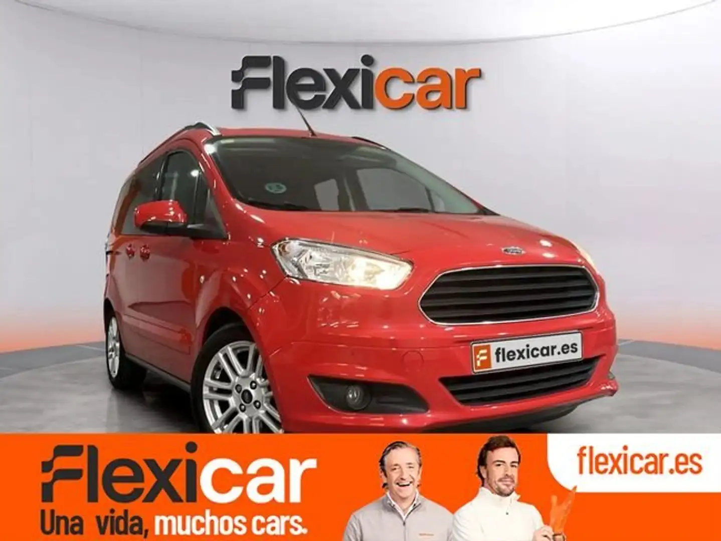 Ford Tourneo Courier 1.0 Ecoboost Ambiente Rojo - 1