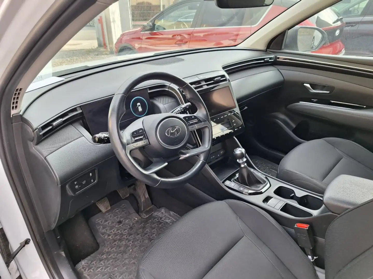 Hyundai TUCSON NX4 Trend Line 1,6 T-GDi 2WD 48V t1bt0 Blanc - 2