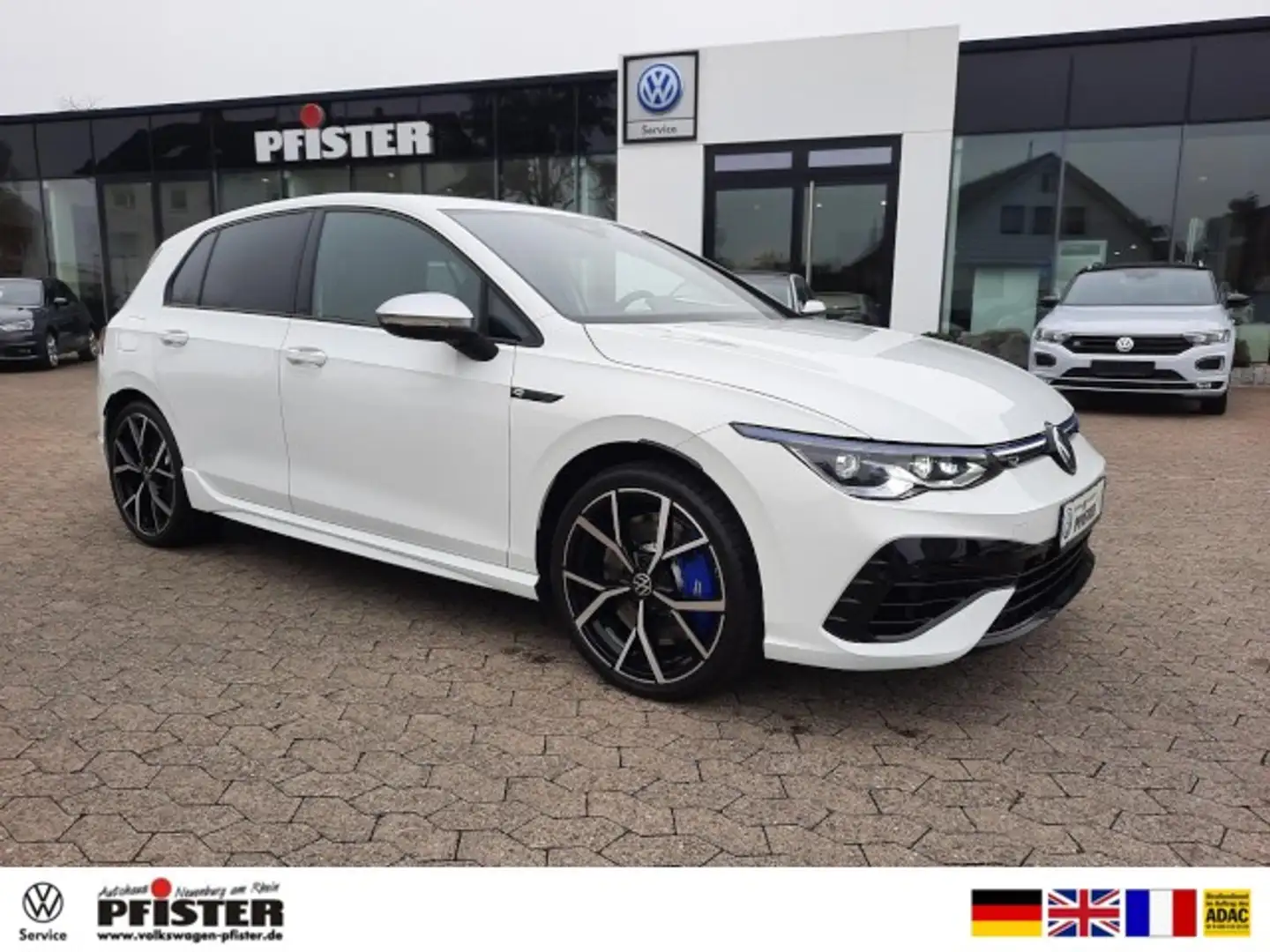 Volkswagen Golf VIII R 4Motion IQ-Light Navi Keyless uvm Klima Weiß - 1