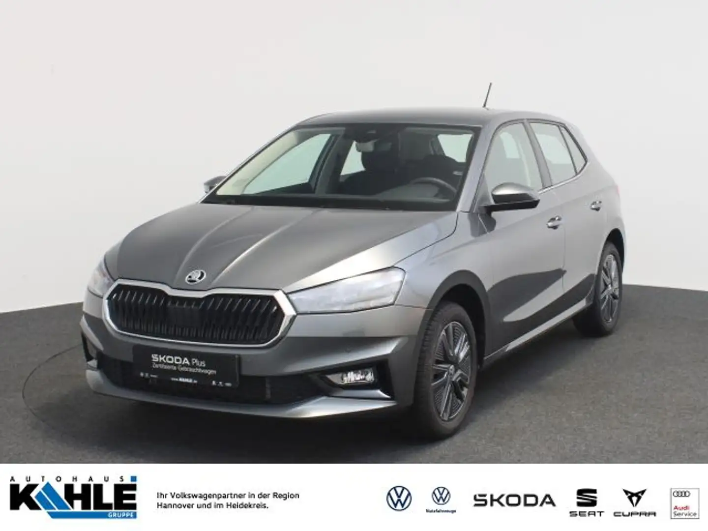 Skoda Fabia 1.0 TSI Style Navi LED SHZ Klima RFK DAB+ Grau - 1