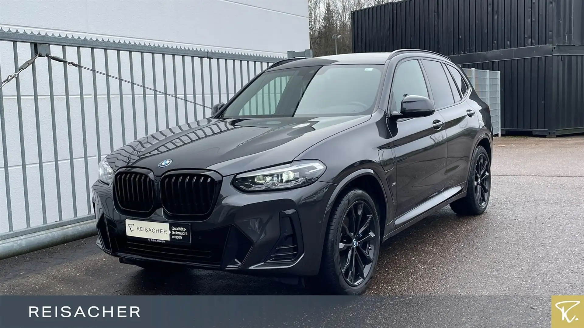 BMW X3 xDrive 30e M-Sport AHK LED HUD ParkAss HiFi Grau - 1