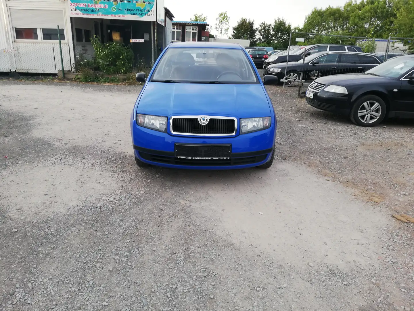 Skoda Fabia 1.4 16V Classic Blauw - 1