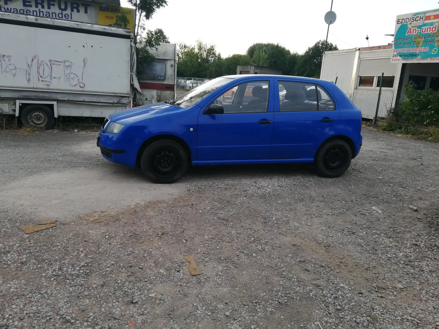 Skoda Fabia 1.4 16V Classic Blauw - 2