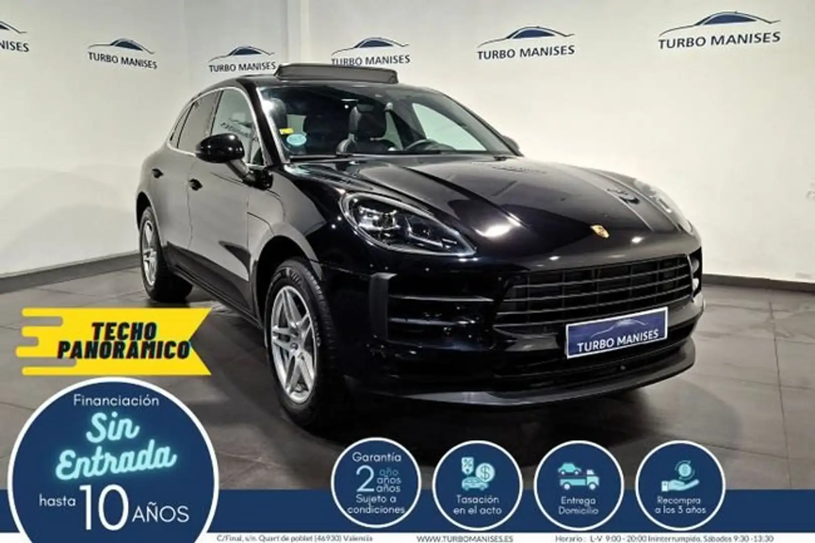 Porsche Macan S Aut. Schwarz - 1