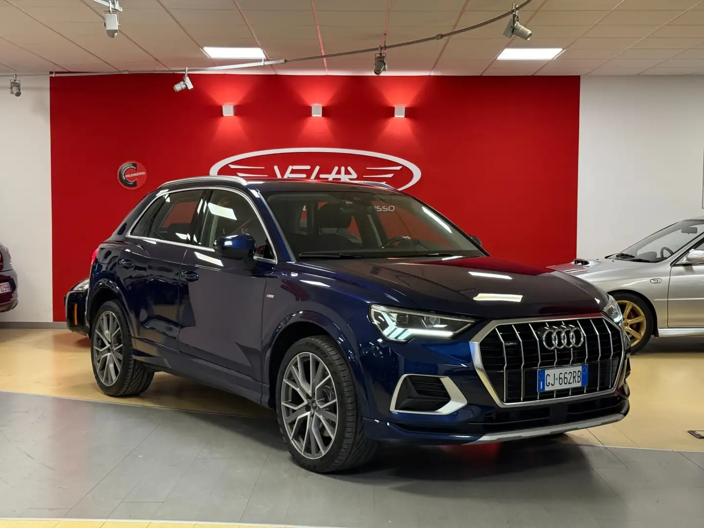 Audi Q3 Q3 40 TDI quattro S tronic S line edition Bleu - 1
