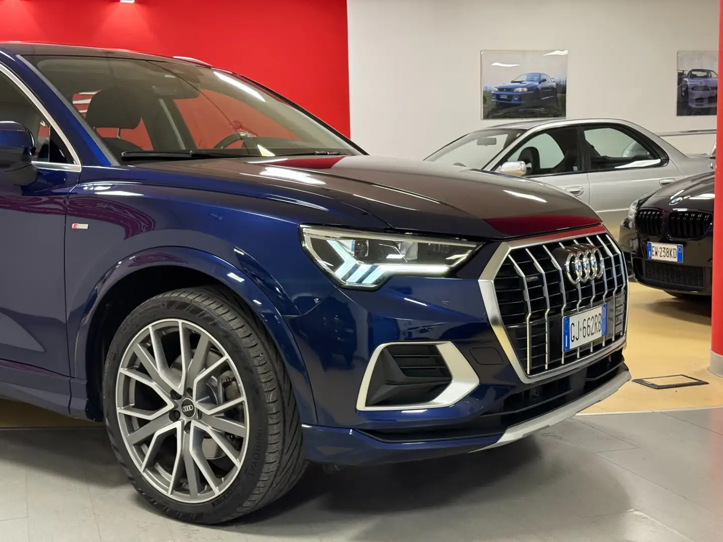 Audi Q3 Q3 40 TDI quattro S tronic S line edition Bleu - 2
