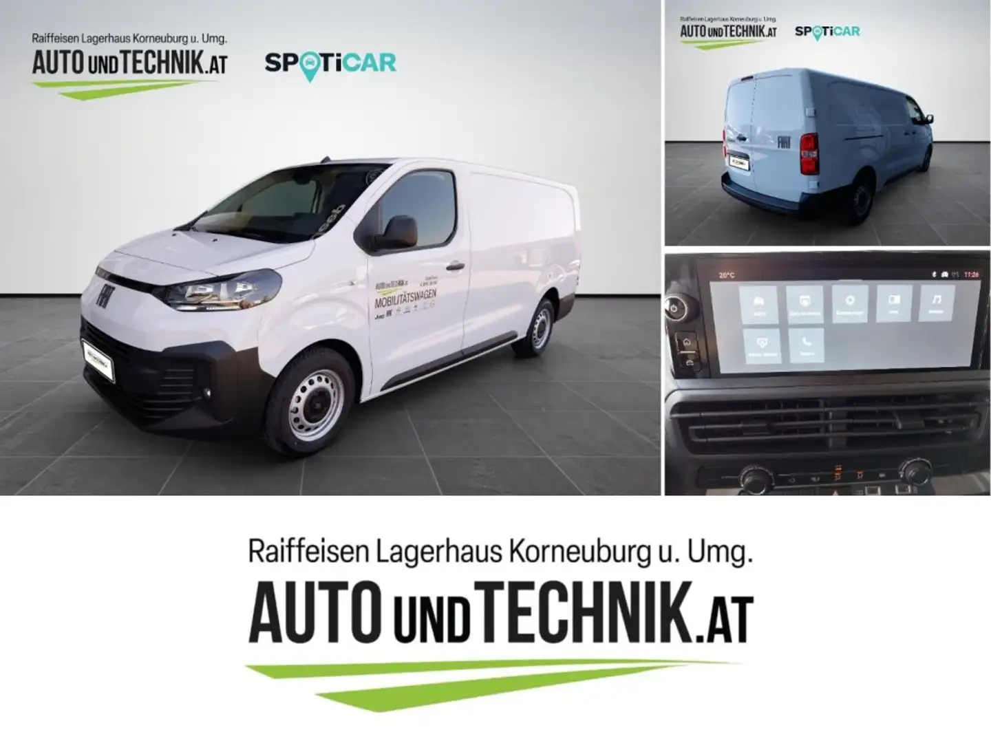 Fiat Scudo Serie 2 KW XL BHDI120 Weiß - 1