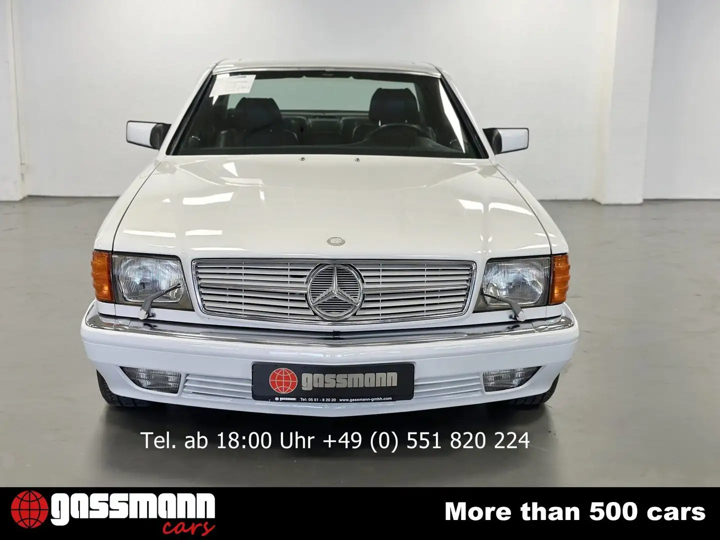 Mercedes-Benz 560 SEC Coupe, C126 mit Leistungsseteigerrung Blanco - 2