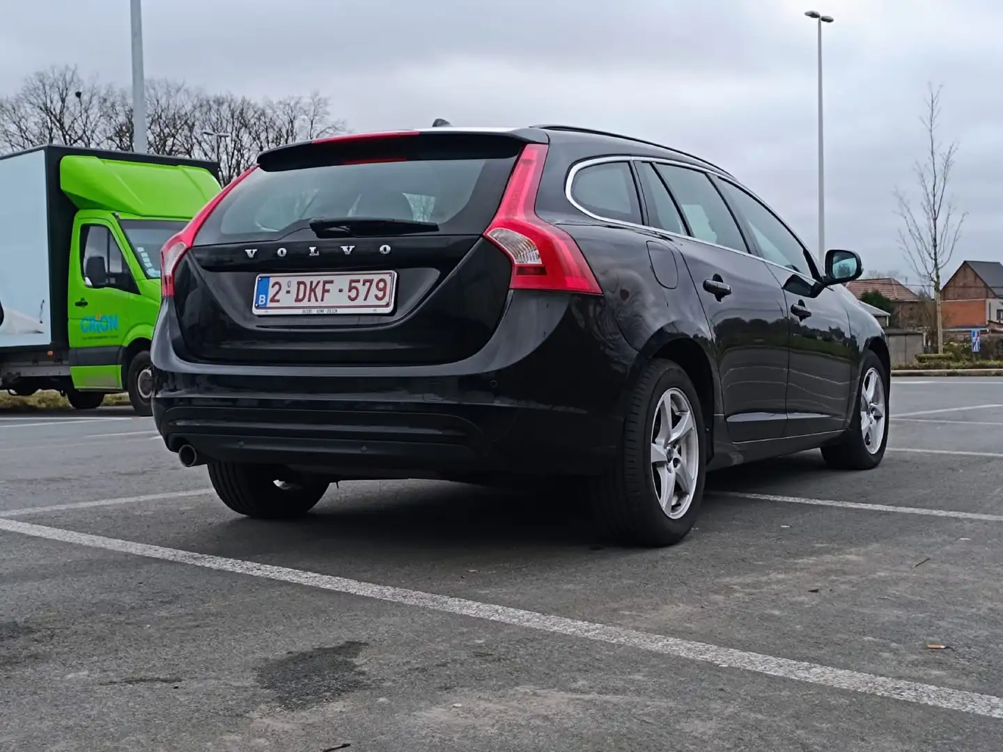 Volvo V60 D2 | Euro 6B | Met keuring voor verkoop Noir - 2