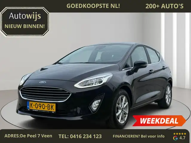 Ford Fiesta 1.0 EcoBoost Hybrid Titanium|Trekhaak|LED|NL AUTO|