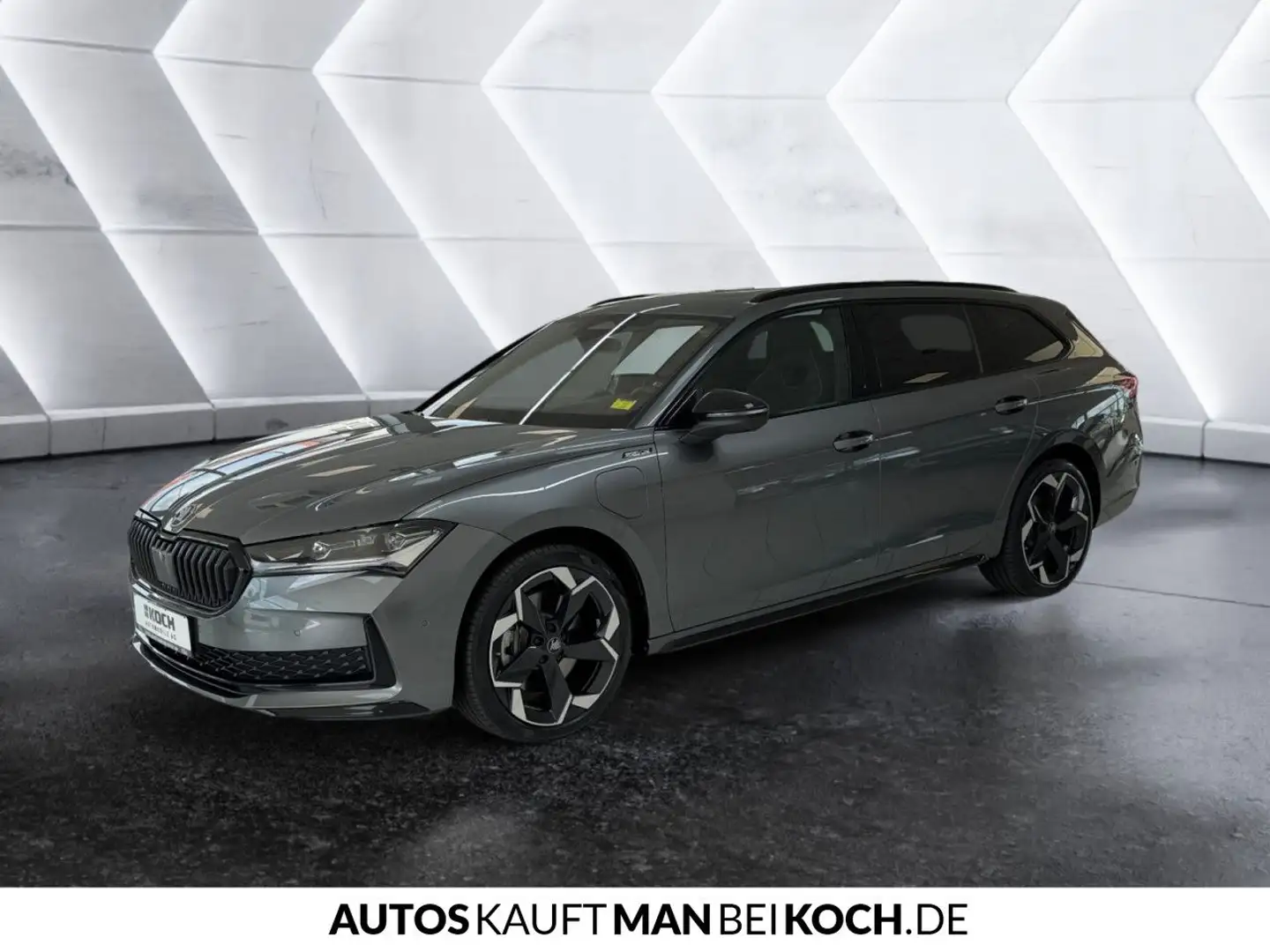 Skoda Superb Combi 1.5 TSI iV DSG Sportline VOLL MATRIX Gris - 2