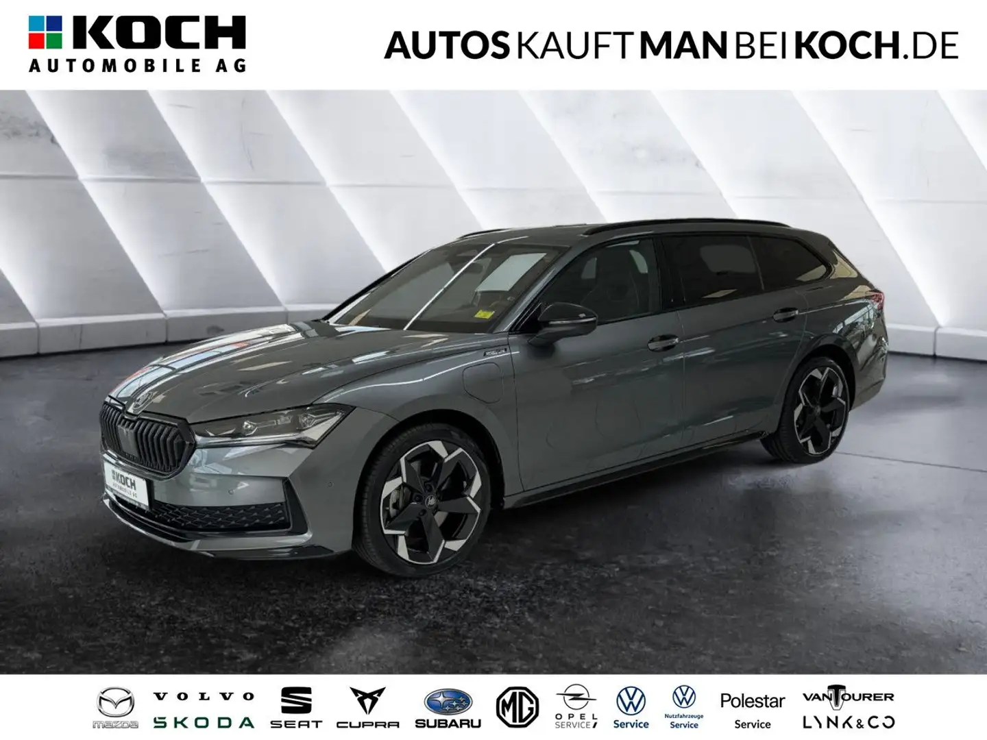 Skoda Superb Combi 1.5 TSI iV DSG Sportline VOLL MATRIX Gris - 1