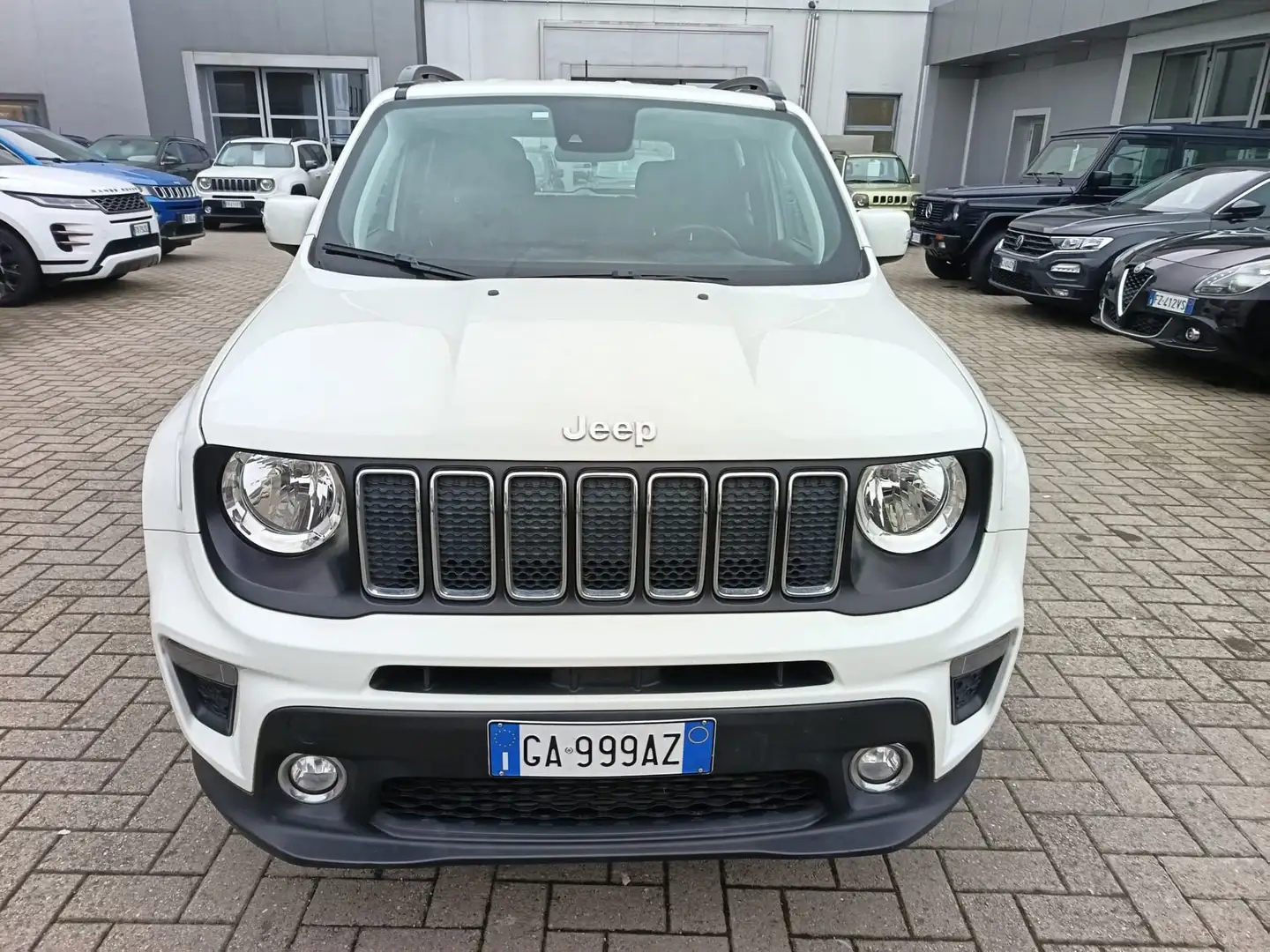 Jeep Renegade 2.0 Mjt 140CV 4WD Active Drive Longitude Weiß - 2