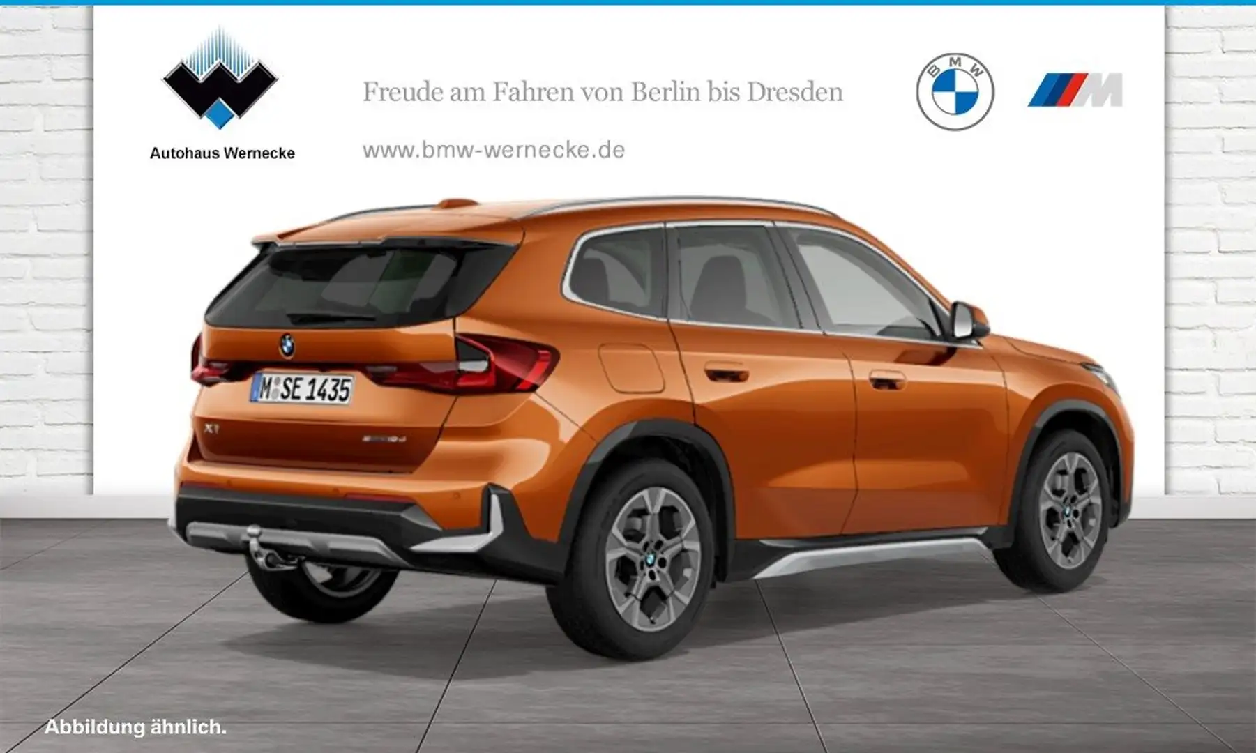 BMW X1 sDrive18d SAV xLine DAB LED Komfortzg. AHK Orange - 2