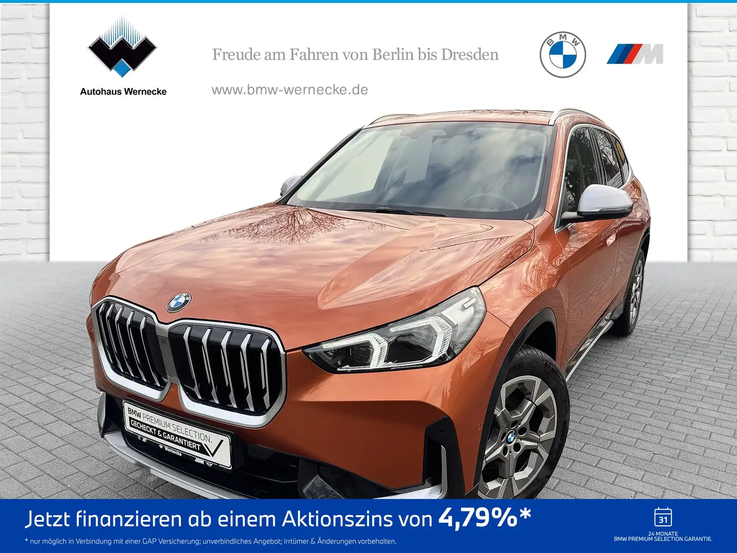 BMW X1 sDrive18d SAV xLine DAB LED Komfortzg. AHK Orange - 1