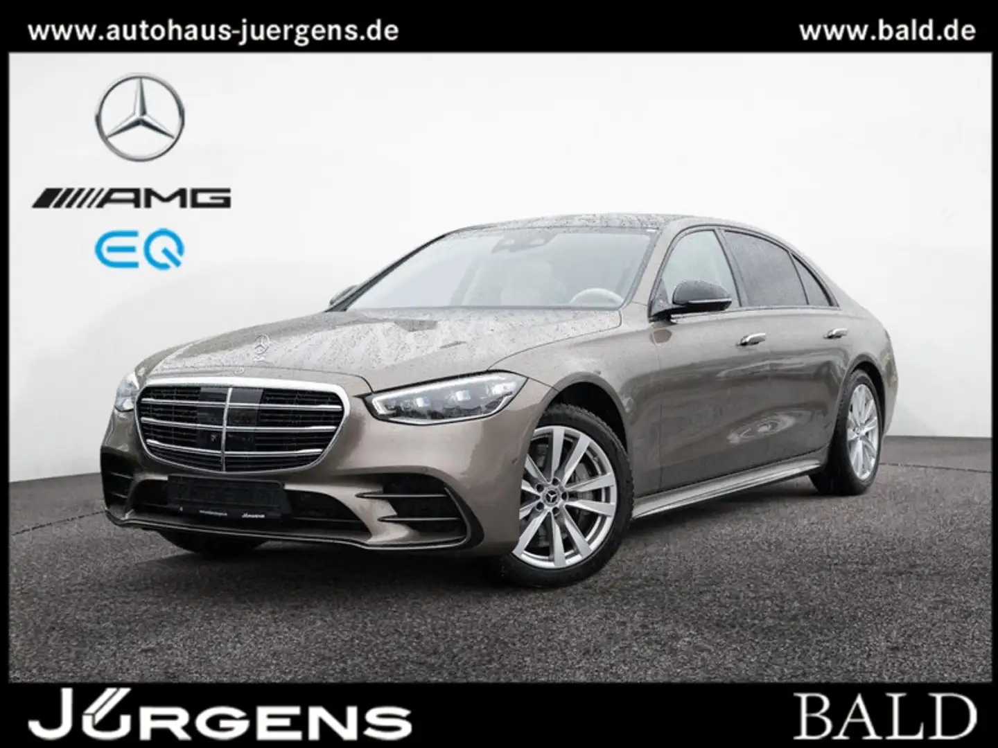 Mercedes-Benz S 450 d 4M L AMG-Sport/Pano/Burm/HUD/Distr/Airm Braun - 1