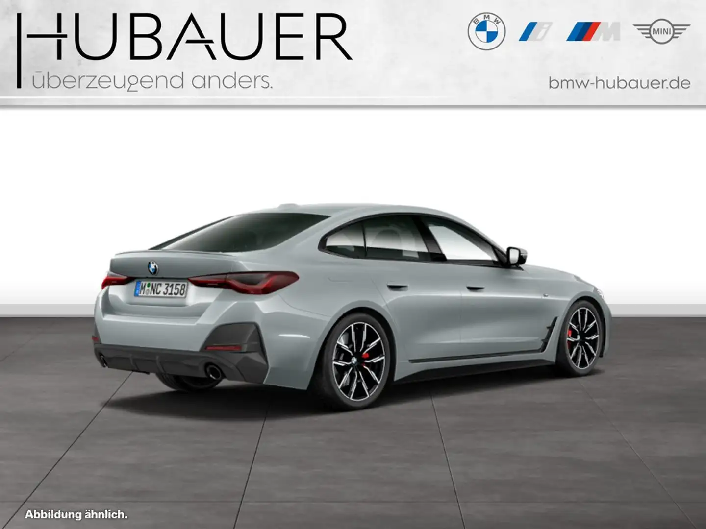 BMW 430 i Gran Coupé [M Sport, Laser, ACC, HK Sound] Grau - 2