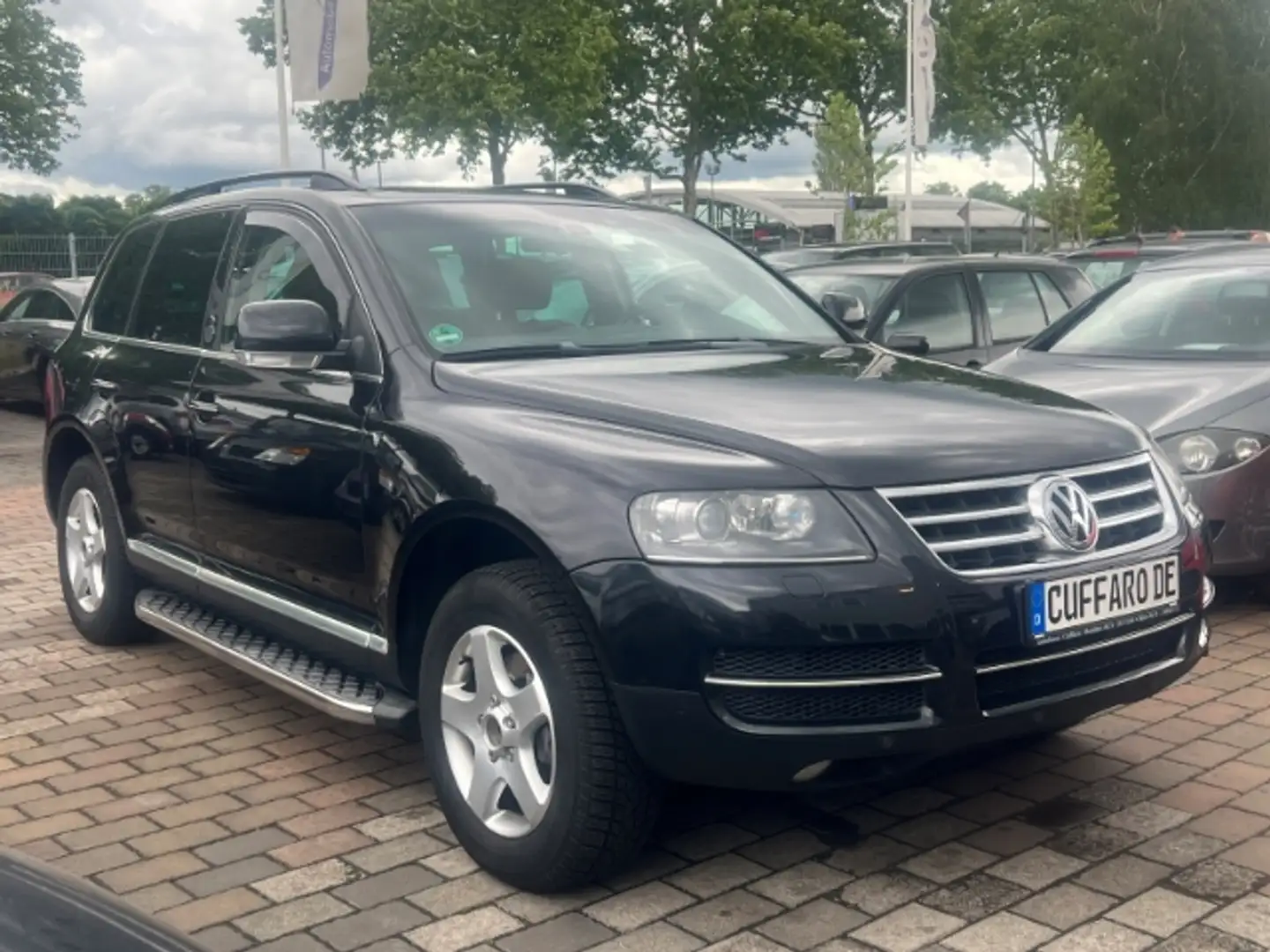 Volkswagen Touareg V6 TDI DPF Luftfederung AD Niveau StandHZG Navi Le Fekete - 2