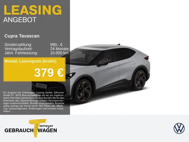 CUPRA Tavascan VZ LM21 PANO eSITZE MATRIX 360° HEAD-UP