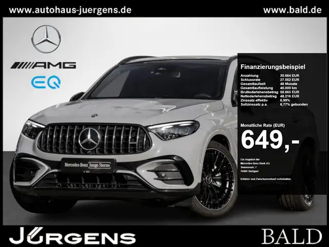 Mercedes-Benz GLC 43 AMG 4M Pano/AHK/StdHz/Burm/Night/DIGITAL
