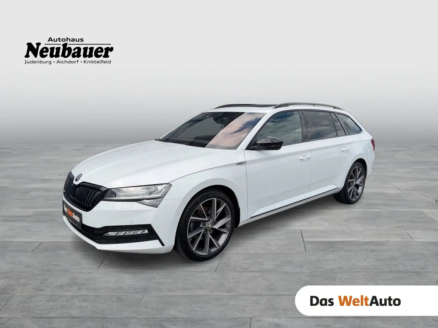 Skoda Superb iV SPORTLINE DSG Weiß - 1