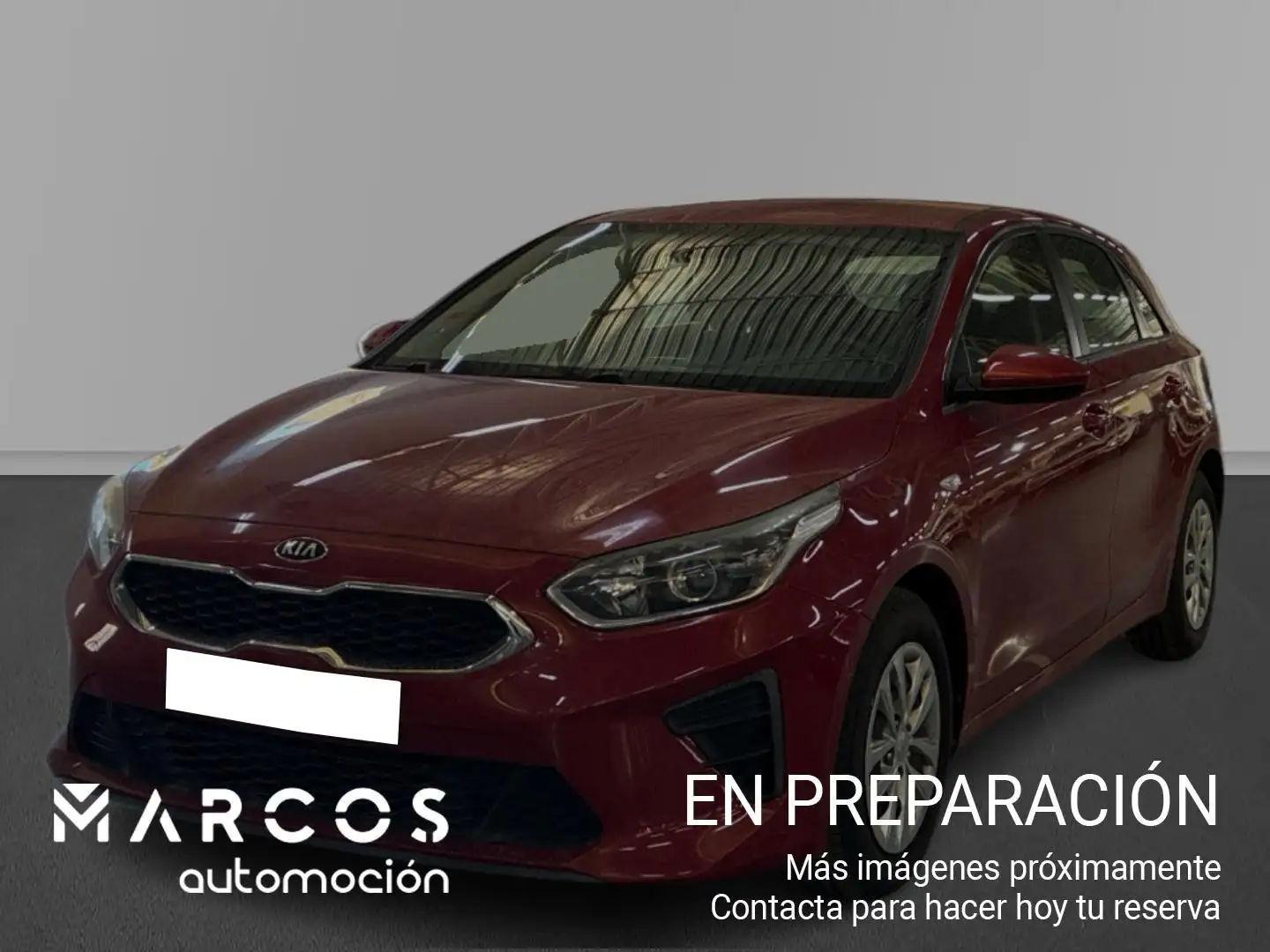 Kia 1.4 CVVT 74kW (100CV) Rojo - 1
