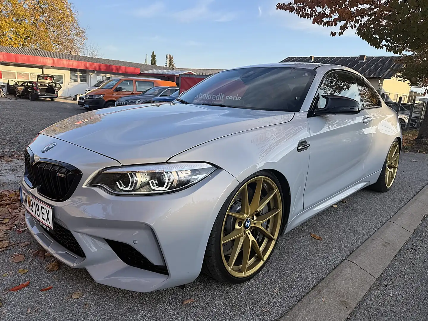 BMW M2 Coupé Competition Schalter **Leistungssteigerun... Grau - 1