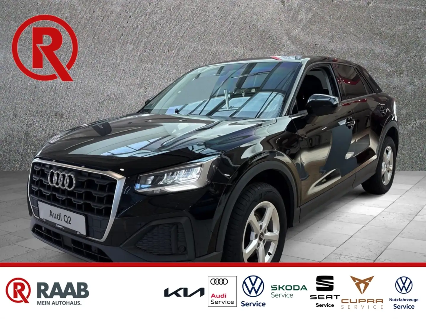 Audi Q2 35 TFSI 1.5 Navi PDC SHZ Mehrzonenklima Klimaautom Schwarz - 1