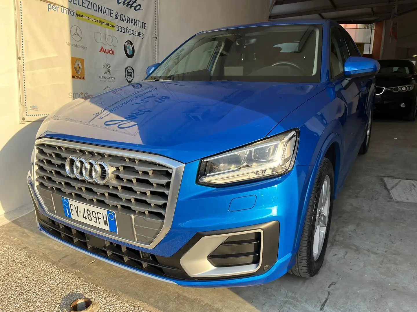 Audi Q2 Q2 30 1.0 tfsi Admired s-tronic Blu/Azzurro - 2