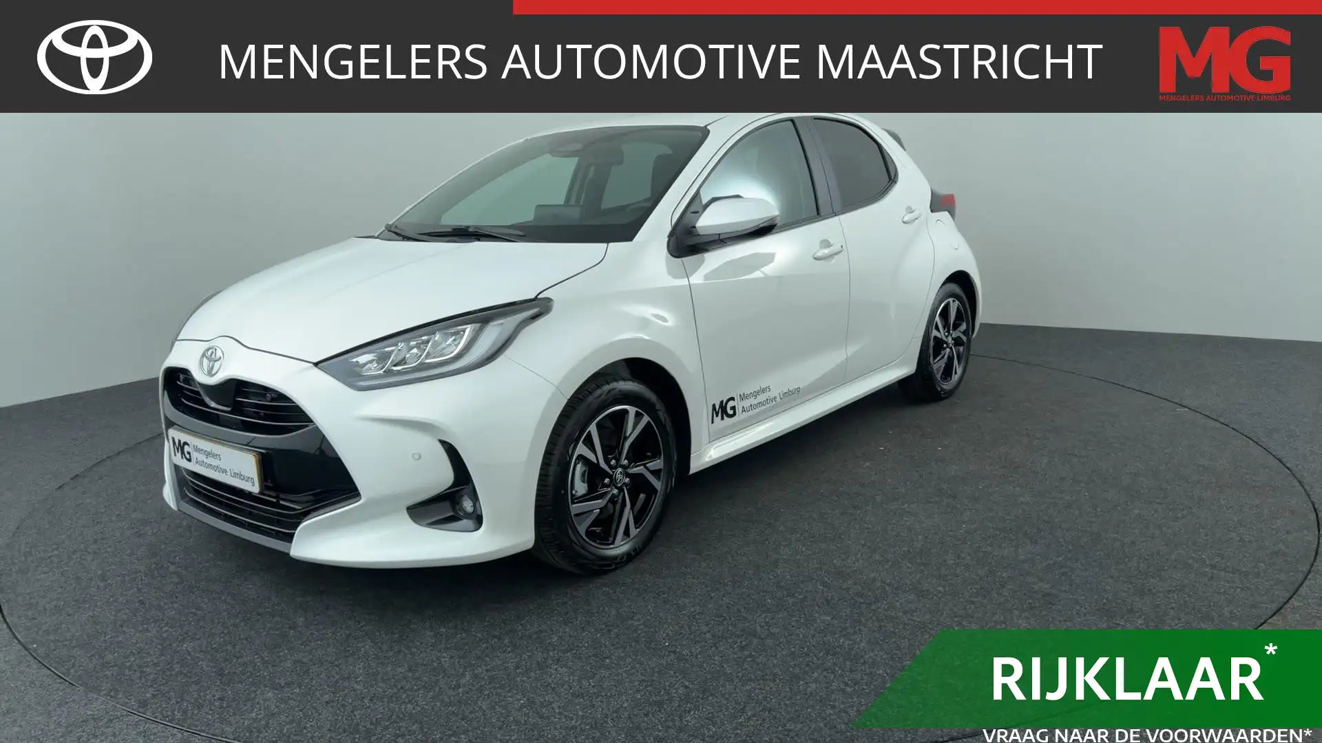 Toyota Yaris 1.5 Hybrid 115 Dynamic | Rijklaar | Comfort Pack | Wit - 1