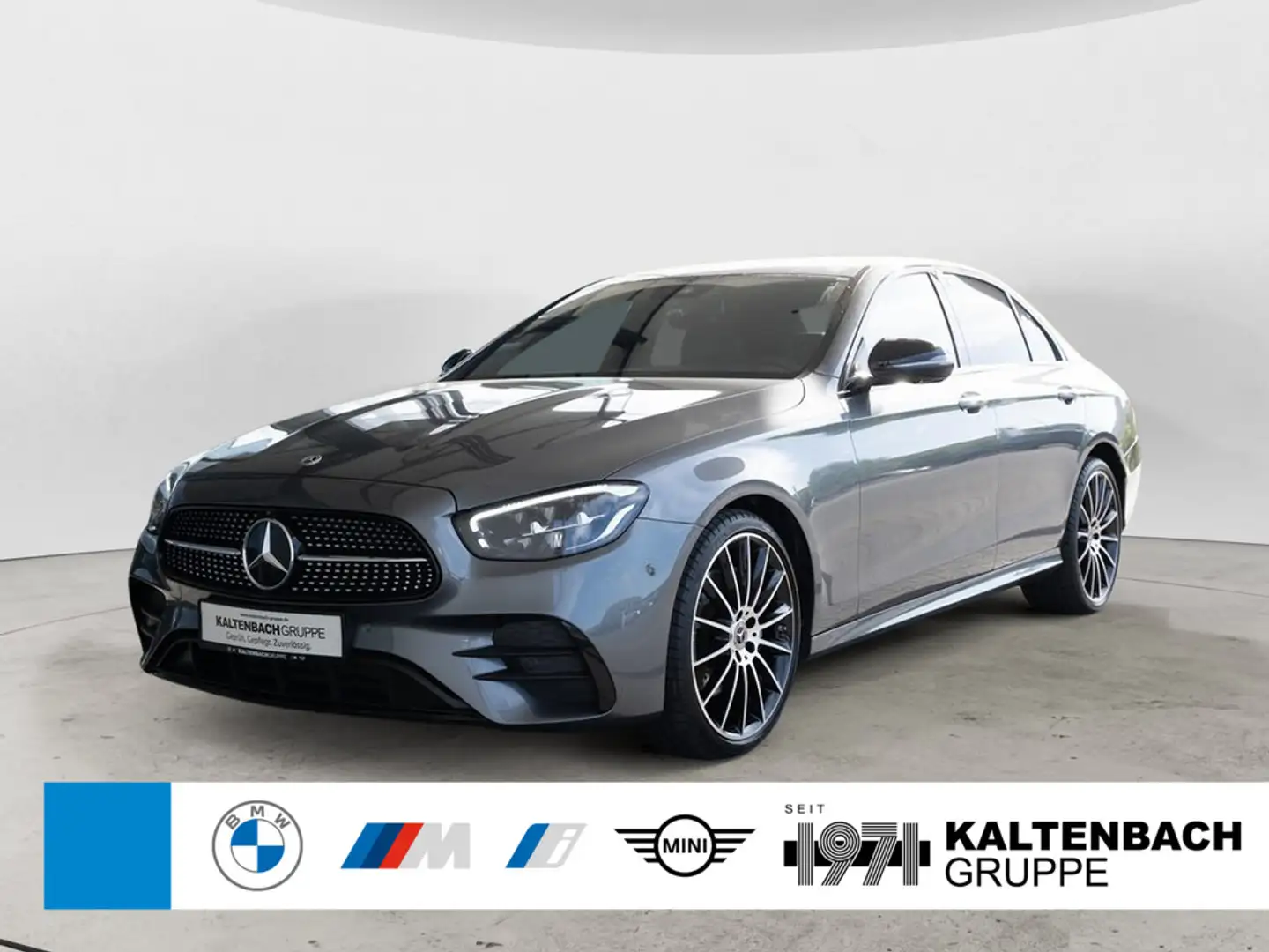 Mercedes-Benz E 220 d AMG Line 4Matic 360° LED NIGHT PAKET Gris - 1