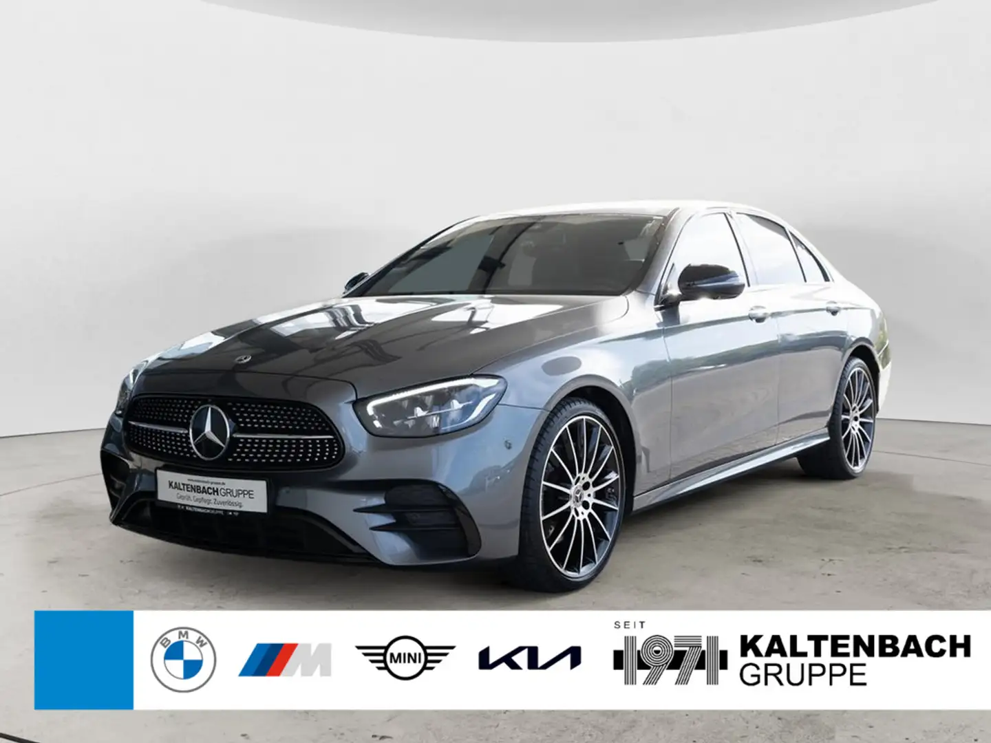 Mercedes-Benz E 220 d AMG Line 4Matic 360° LED NIGHT PAKET Gris - 1