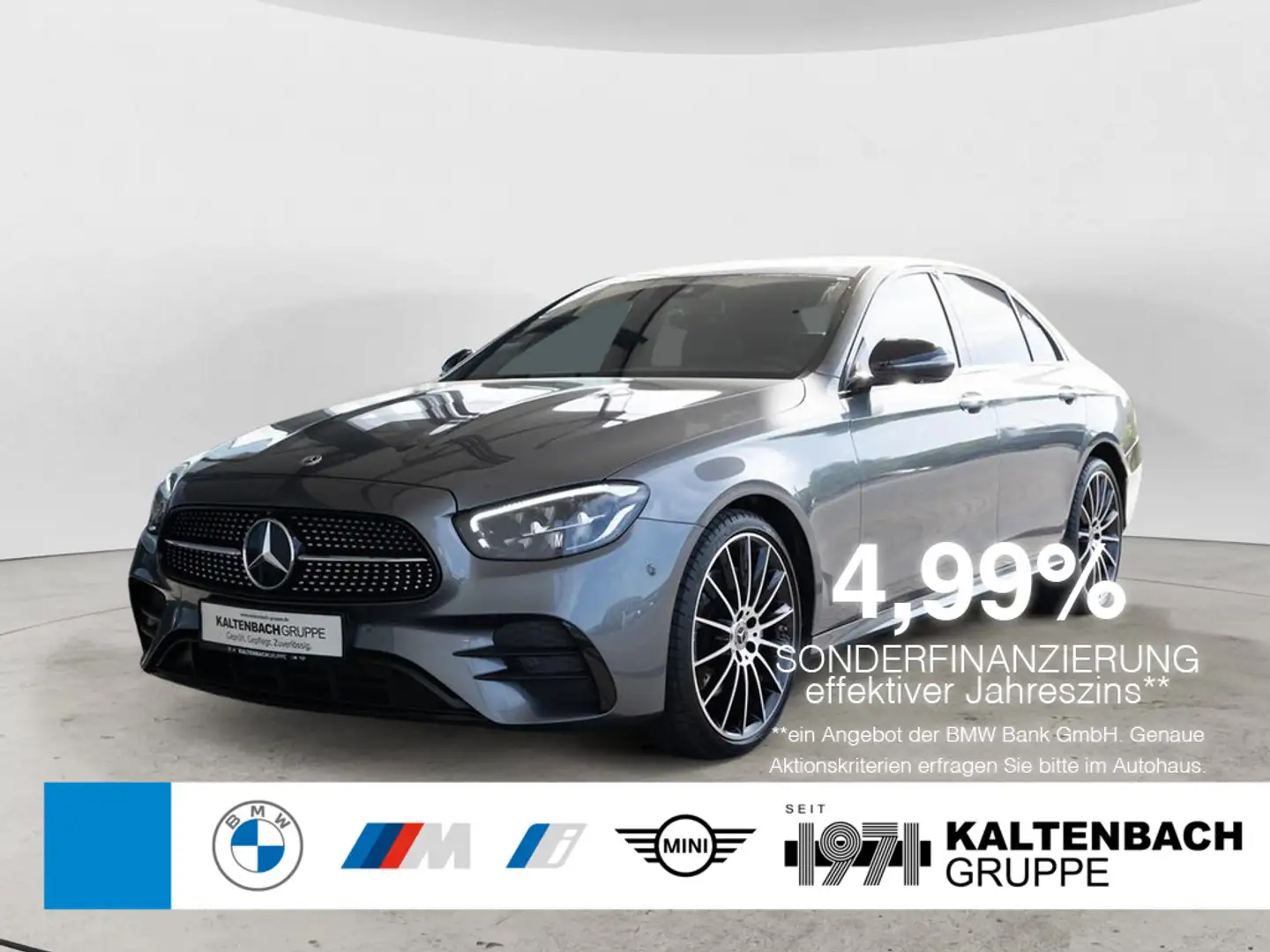 Mercedes-Benz E 220 d AMG Line 4Matic FACEL. 360° LED NAVI Gris - 1