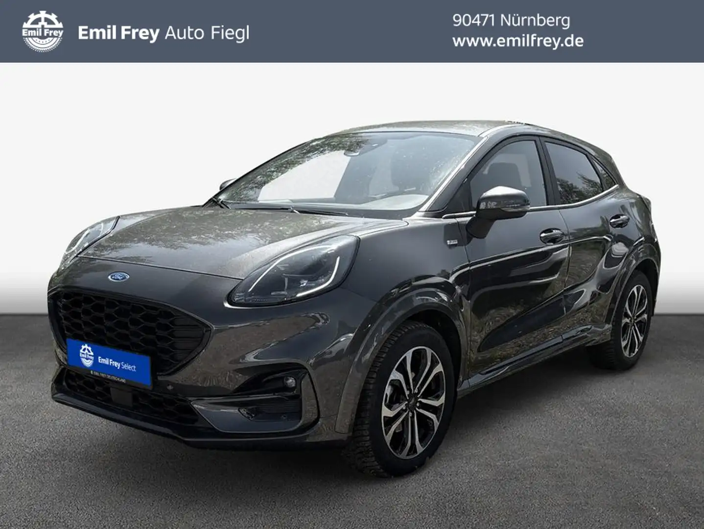 Ford Puma 1.0 EcoBoost Hybrid Aut. ST-LINE Grau - 1