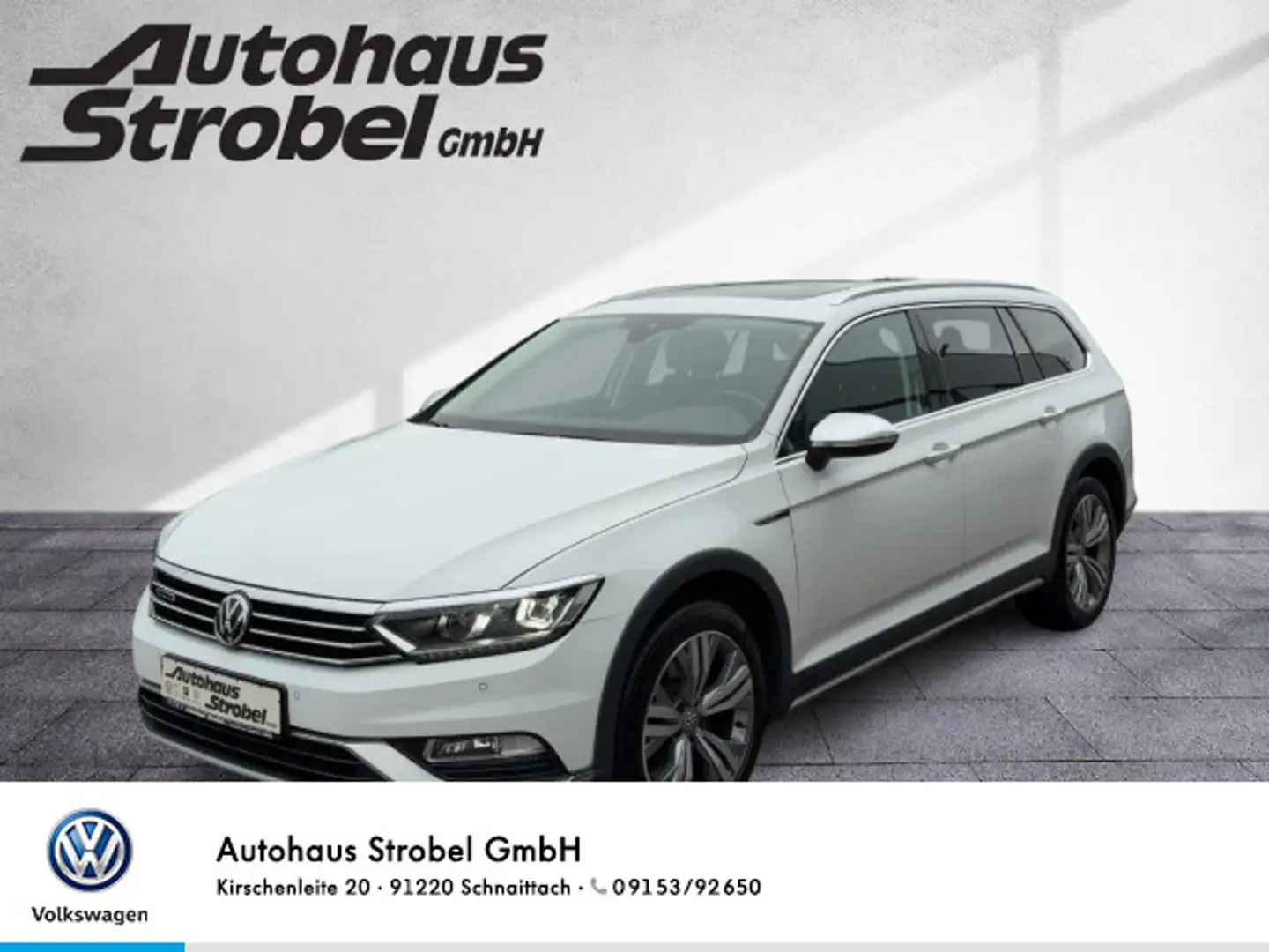Volkswagen Passat Alltrack Passat Variant ALLTRACK 2.0 TSI DSG 4M DCC AHK A Weiß - 1